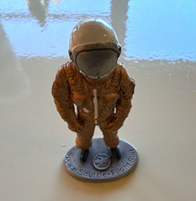 NASA Space Shuttle Astronaut Figurine Flight Suit on Base 1st Launch 4-12-81 picture