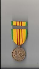 Genuine Vintage Vietnam Service full size Award medal with ribbon bar SPECIAL picture