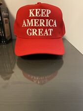 Authentic Brand NWT Keep America great KAG 2020 red cap hat Trump Official rare picture