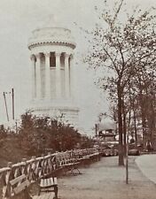  CIVIL WAR SOLDIERS and SAILORS MONUMENT UNDER CONSTRUCTION NEW YORK PHOTO 1901 picture