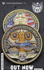 Nassau County Police Aviation Memorial Challenge Coin (Not NYPD) picture
