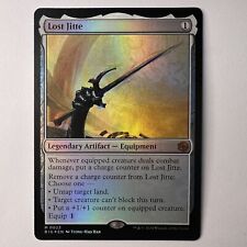 Magic The Gathering Mtg Thunder Junction Lost Jitte Foil Mythic Excellent picture