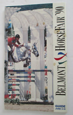 1990 BELMONT HORSEFAIR GUIDE, 8 Day Equestrian Event & Showcase picture