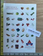 Atkins Diet Foods To Eat Scene 2003 Paper Print Advertisement picture