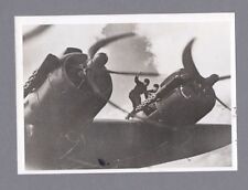 SHORT STIRLING BOMBER ENGINES VINTAGE PHOTO RAF WW2 picture