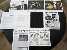 X-Files collection original 1995 1996 convention Fan Club photos letters flyers picture