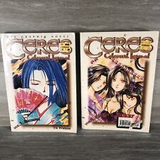 Lot of 2 Ceres Celestial Legend Vol 3 and 4 Manga 2003 Preowned picture