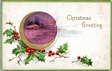 Christmas Greetings Postcard International Art Pub No. 1001 Vintage 1907 KS picture