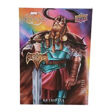 2022 Upper Deck Marvel Unbound Week #71 Heimdall Canvas 97/299 Fred Ian LeRoy picture