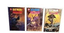 BATMAN VERSUS PREDATOR Deluxe Edition (1991 DC Comics) -- #1-3 -- FULL Set (B) picture