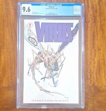 Virus #1 (1993) CGC 9.6 First Printing Dark Horse Horror & Sci-Fi Pfarrer picture