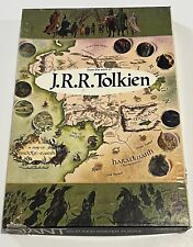 A Map Of Middle Earth Puzzle J.R.R. Tolkien Vintage GIANT Lord Of The Rings READ picture