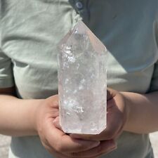 1.19LB Natural Clear Quartz Obelisk Crystal Wand Point Healing G4004 picture