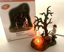 Dept 56 “Bone Appetite” Halloween Village Accessories Campfire, Lit 800023 picture