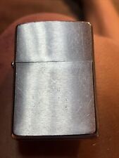 VINTAGE 1972 Brushed Chrome ZIPPO Lighter picture