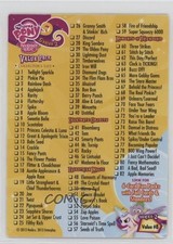 2013 My Little Pony: Friendship Is Magic Series 2 Puzzles Checklist 12gr picture