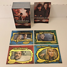 SUPERNATURAL CONNECTIONS (2008) Complete ALL FOIL 72 Card Set w/ PROMO #SC-FOA picture
