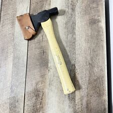 Vintage Original SEARS-M Hatchet Nail Puller Hammer Axe Tool USA Wood Handle picture