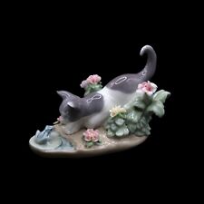 Lladró “Kitty Confrontation” Porcelain Figurine with Original Box picture