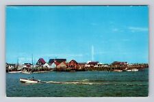 Wildwood NJ-New Jersey, Otto's Docks & Marina Advertising Vintage Postcard picture