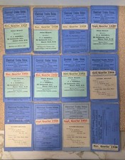 Vintage ETU Electrical Trades Union Contribution Cards Lot x20 (1937-1948) WW2 picture