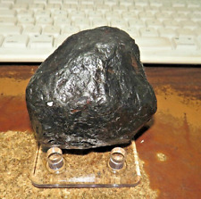 LARGE 616 gm URUACU IRON METEORITE  BRAZIL  STAND INCLUDED TOP GRADE 1.35 LB picture