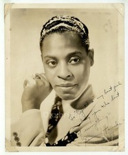 Samuel Fouche 1940 Black Drag Queen "Club 666" Gay Female Impersonator J15789  picture