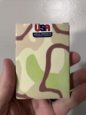 Desert Storm Iraqi Most Wanted Playing Cards Camo Military Hoyle USA New SEALED picture