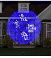 DISNEY HAUNTED MANSION HITCHHIKING GHOSTS LED New Projection Light Purple picture