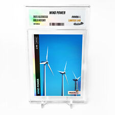 WIND POWER Photo Card 2023 GleeBeeCo Holo History #WNRN-L /49 Made picture