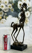Handcrafted by Lox Wax Method Museum Quality Dali Artwork Singed Bronze Statue picture