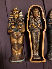 Lot of 4 egyptian sarcophagus picture