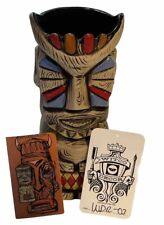 SIGNED MUNKTIKI Tiki Mug Witch Doctor 248/250 WITCO  Ken Pleasant NEW w/Pin picture