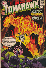 TOMAHAWK #115  THE DEADLY FLAMING RANGER  DC  SILVER-AGE  1968  NICE picture