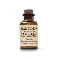 Radithor Bottle, Vintage Medicine PROP, Radium, Radiation, Radioactive Water picture