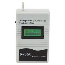 Compact Gray Mini Handheld Frequency Counter for Radio Frequency Parameters picture