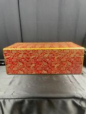 VINTAGE LUXURY CIGAR BOX LARGE BEAUTIFUL ONE OF KIND RARE PC picture