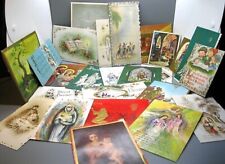 25 Vintage Christmas Cards Religious Christian Wise Men Angels Church Bible 1960 picture