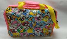 Vintage 1997 Looney Tunes Duffle Travel Bag Cartoon Characters Color Block    BN picture