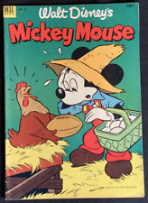 Walt Disney's MICKEY MOUSE Dell #32 1953 Estate Sale ORIGINAL OWNER picture