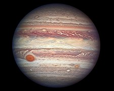 NASA HUBBLE SPACE TELESCOPE JUPITER CLOSE-UP 8x10 GLOSSY PHOTO PRINT picture