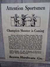 THE WINCHESTER STORE CARLEY SPENCER SHOOTING EXHIBITION DEMONSTRATION picture