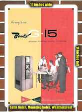 Metal Sign - 1955 Bendix G-15 Digital Computer- 10x14 inches picture