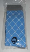 AT&T ATT Wireless Telecommunications Company Logo Argyle Pair of Dress Socks picture