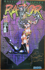 1992 RAZOR #7 Femme Fatale, Signed by Everette Hartsoe picture