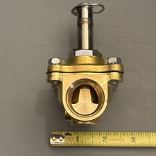 Asco 2-Way In Out Port Brass Solenoid Valve picture