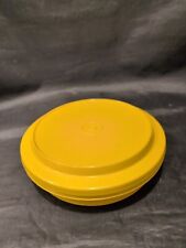Vintage Tupperware Yellow Seal N Serve Bowl 1206 with Lid 1207 Made In USA picture
