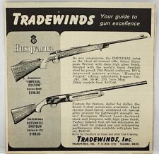 1965 Tradewinds Husqvarna Imperial Rifle Shotgun Hunting Print Ad Tacoma WA picture