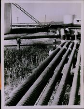 LG882 1937 Original Photo SULPHUR MINING IN LOUISIANA Freeport Company Pipelines picture