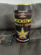 Rockstar Energy Drink Can Rotating Light Motion Lamp Store Display 12